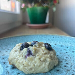 Cookie Myrtille Chocolat blanc